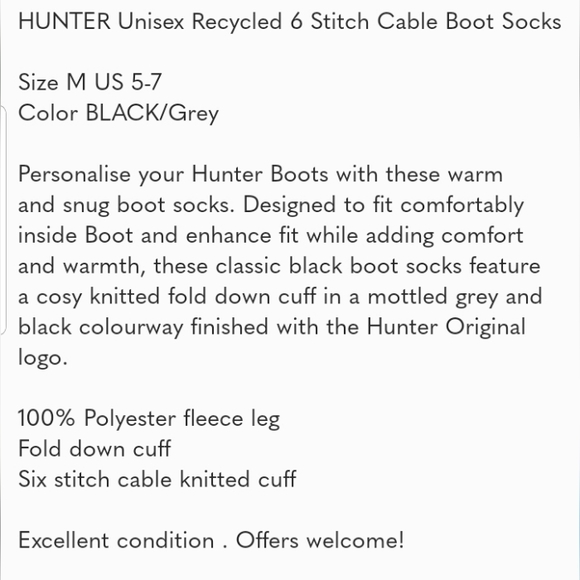 Hunter boot inserts - Picture 3 of 3